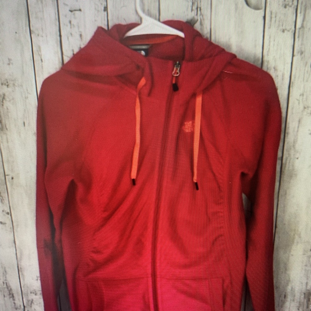 Red Zip-Up Hoodie